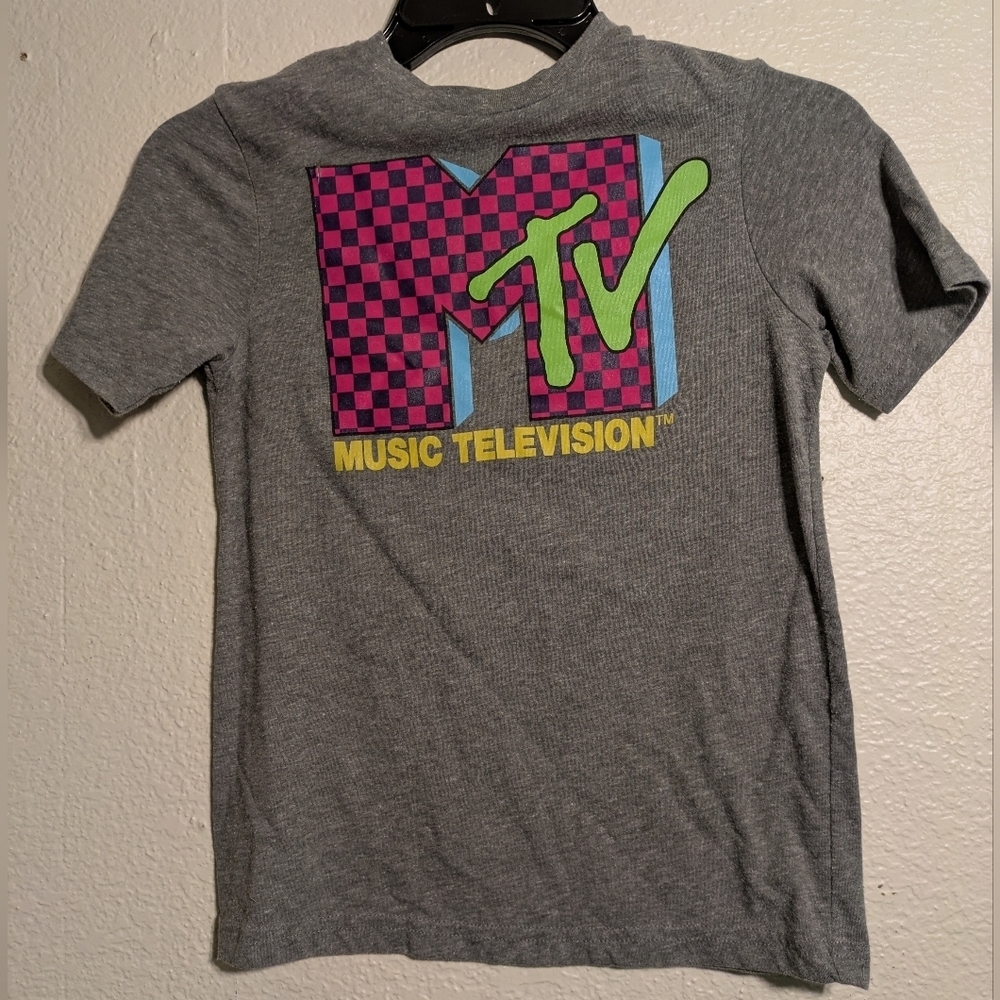 Gray MTV Graphic T-Shirt